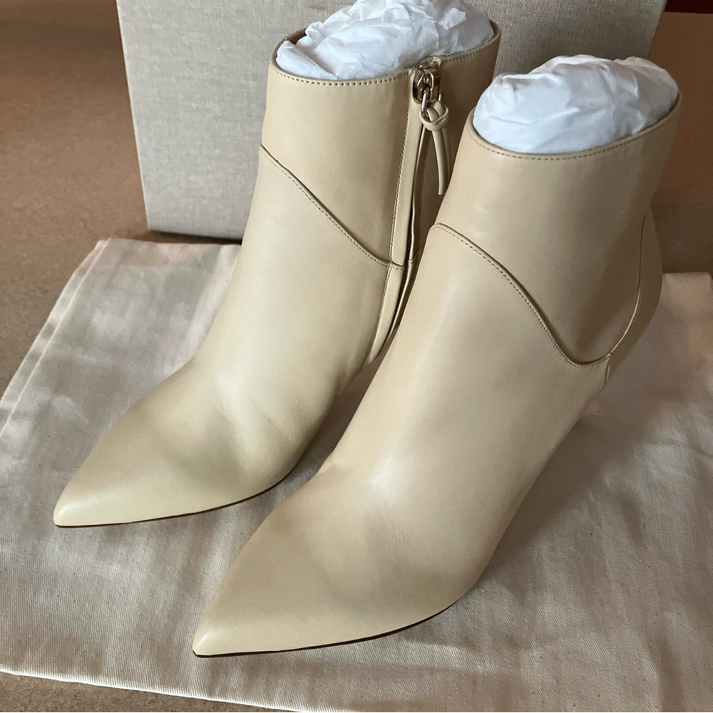 Francesco Russo PARIS Napa Leather Ankle Boots NIB - Picture 4 of 14